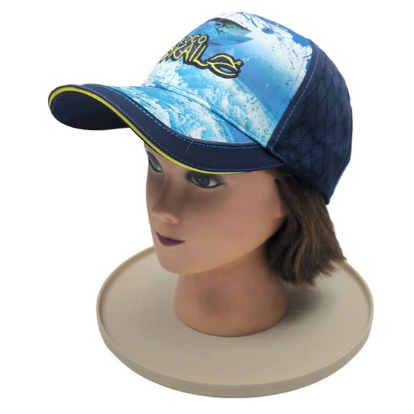 Loco Skaile Blue Tuna Action Print Saltwater Cap, Snapback + 3D Puff‎ Embroidery - Picture 4 of 8
